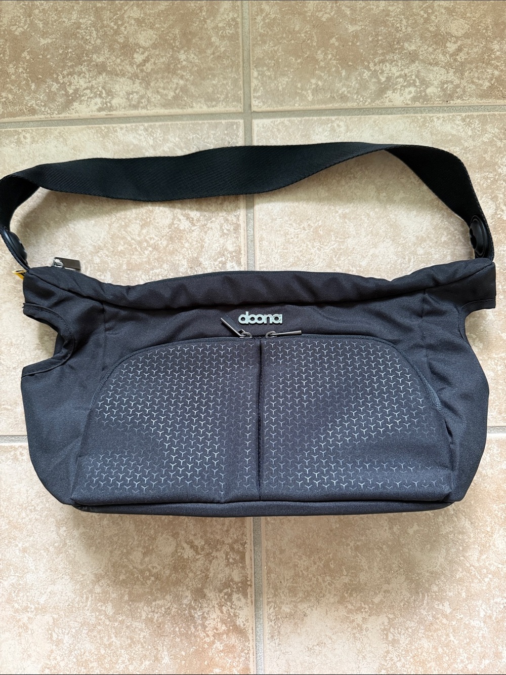 EUC Doona Essentials Bag Stroller Attachment in Nitro Black